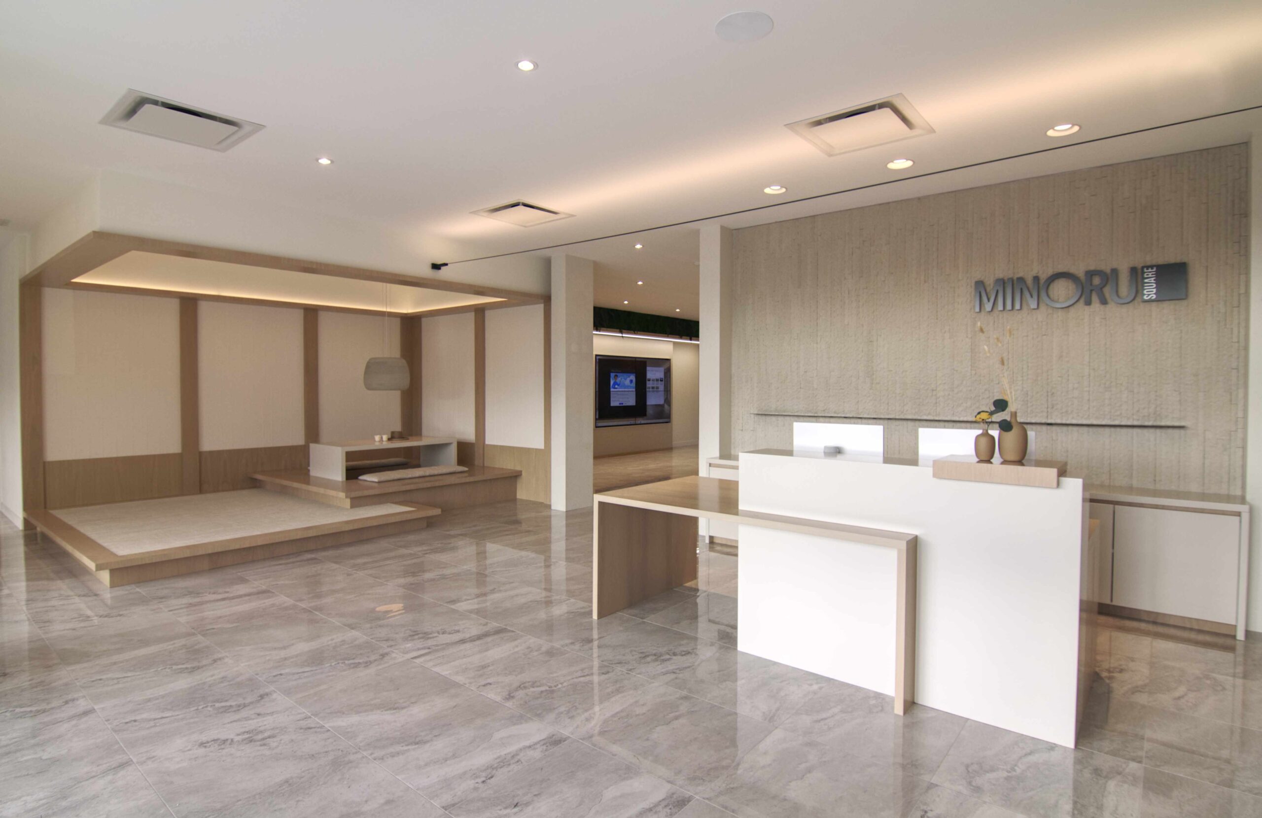 Minoru Square | Presentation Centre